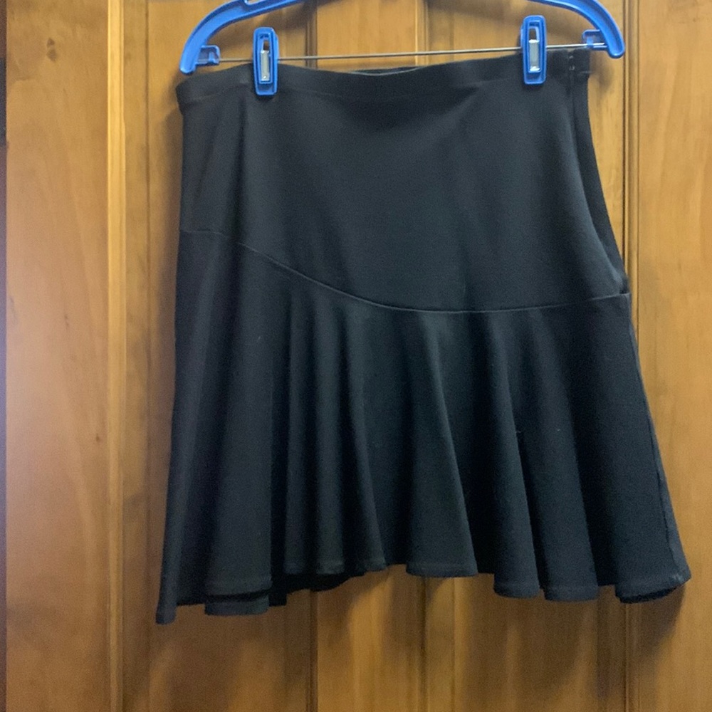 Black cabi skater skirt